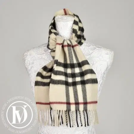 Écharpe Tartan en cachemire - Burberry
