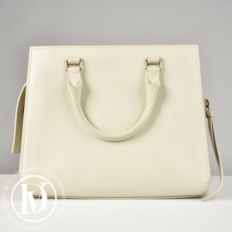 Sac East West en cuir crème - Saint Laurent Sac East West en cuir crème - Saint Laurent – Image 3