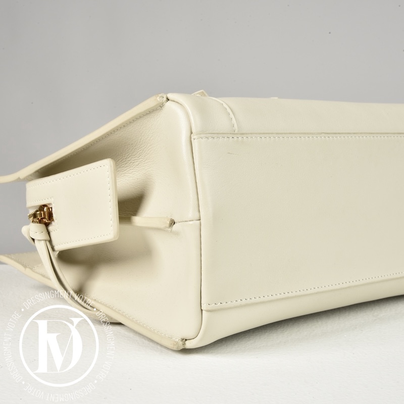 Sac East West en cuir crème - Saint Laurent Sac East West en cuir crème - Saint Laurent – Image 6