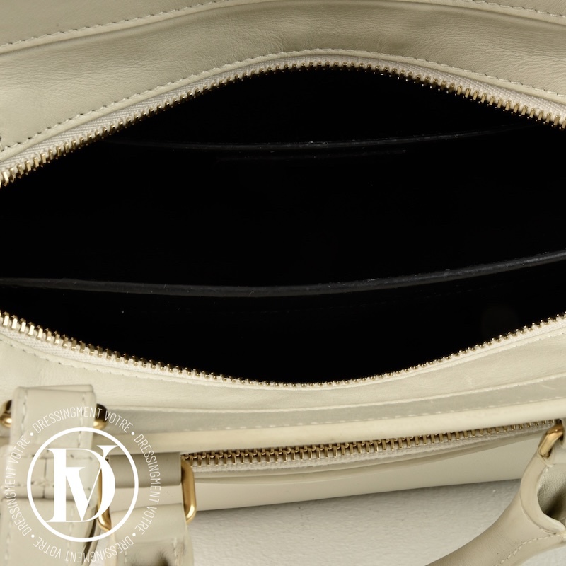 Sac East West en cuir crème - Saint Laurent Sac East West en cuir crème - Saint Laurent – Image 8