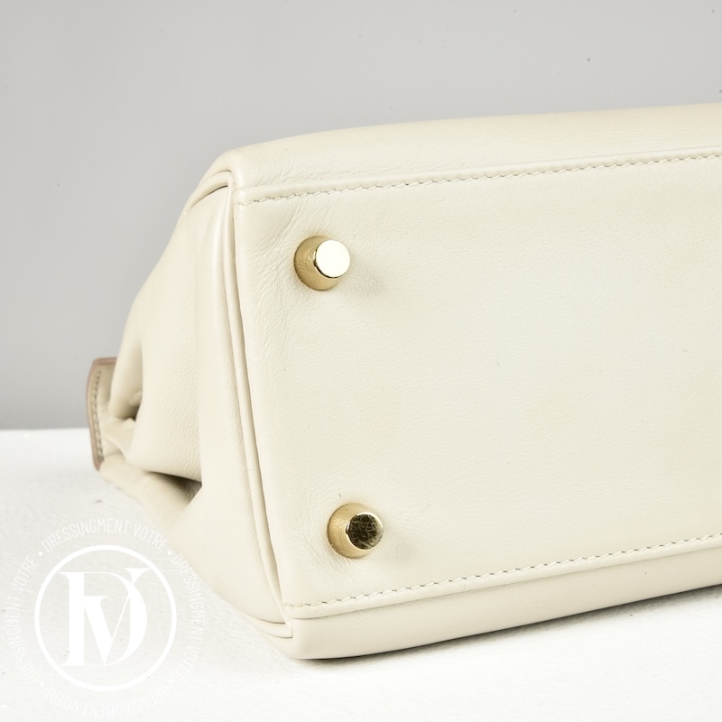 Sac Kelly 25 Swift Gris Perle - Hermès Sac Kelly 25 Swift Gris Perle - Hermès – Image 8
