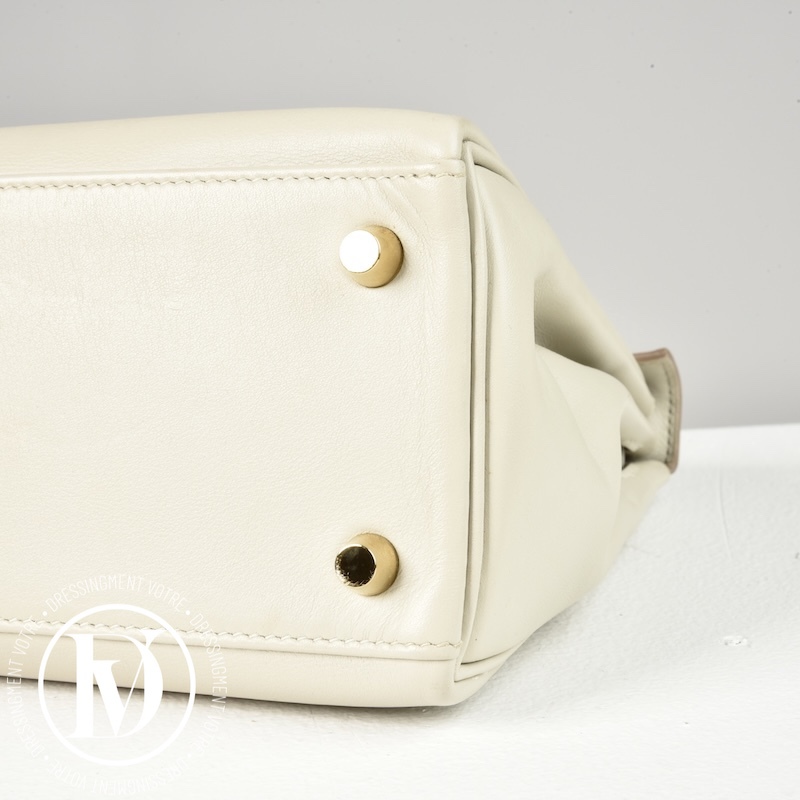 Sac Kelly 25 Swift Gris Perle - Hermès Sac Kelly 25 Swift Gris Perle - Hermès – Image 9