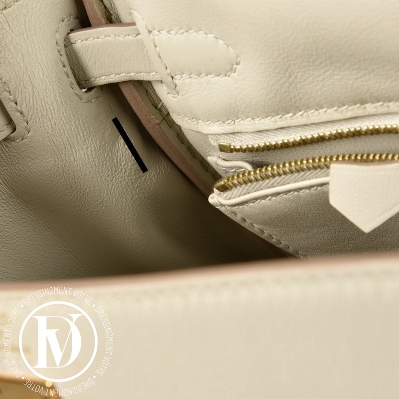 Sac Kelly 25 Swift Gris Perle - Hermès Sac Kelly 25 Swift Gris Perle - Hermès – Image 13