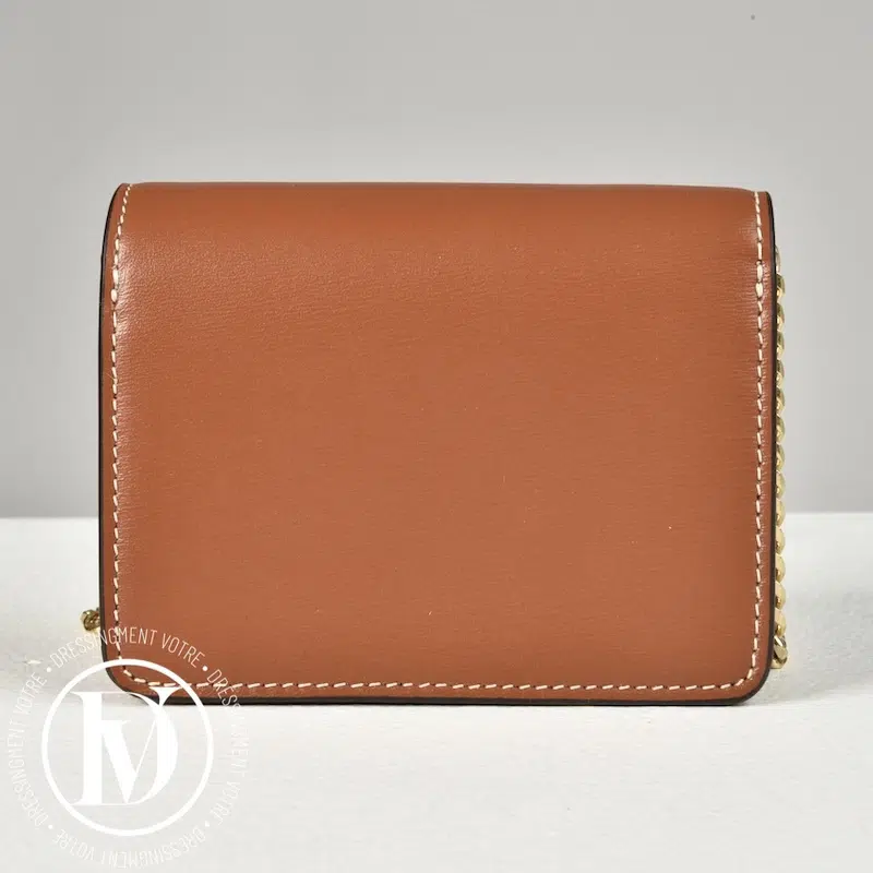 Mini sac Triomphe en cuir tan - Céline Mini sac Triomphe en cuir tan - Céline – Image 4
