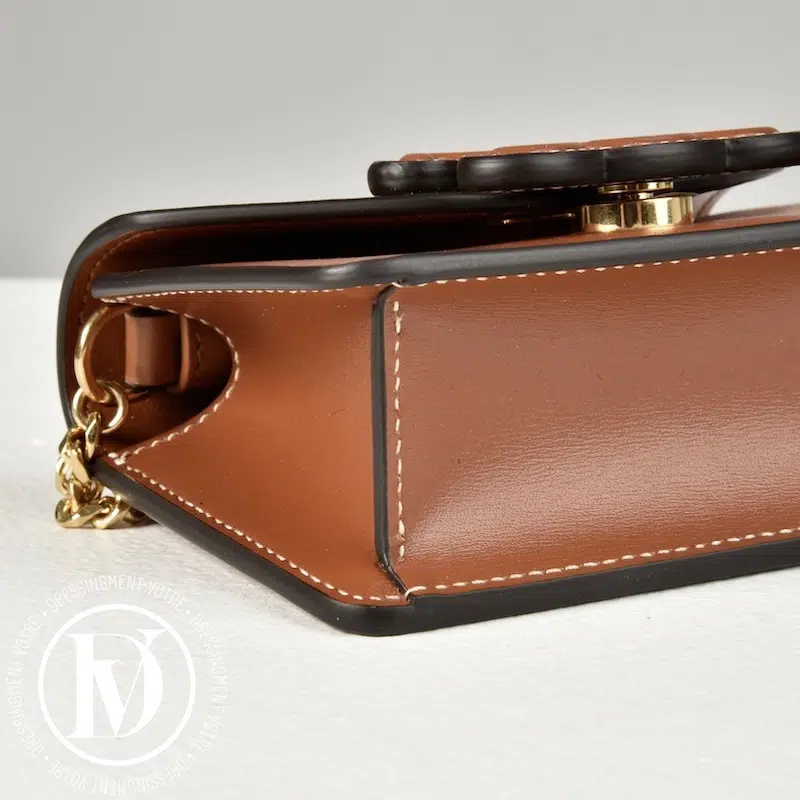 Mini sac Triomphe en cuir tan - Céline Mini sac Triomphe en cuir tan - Céline – Image 6