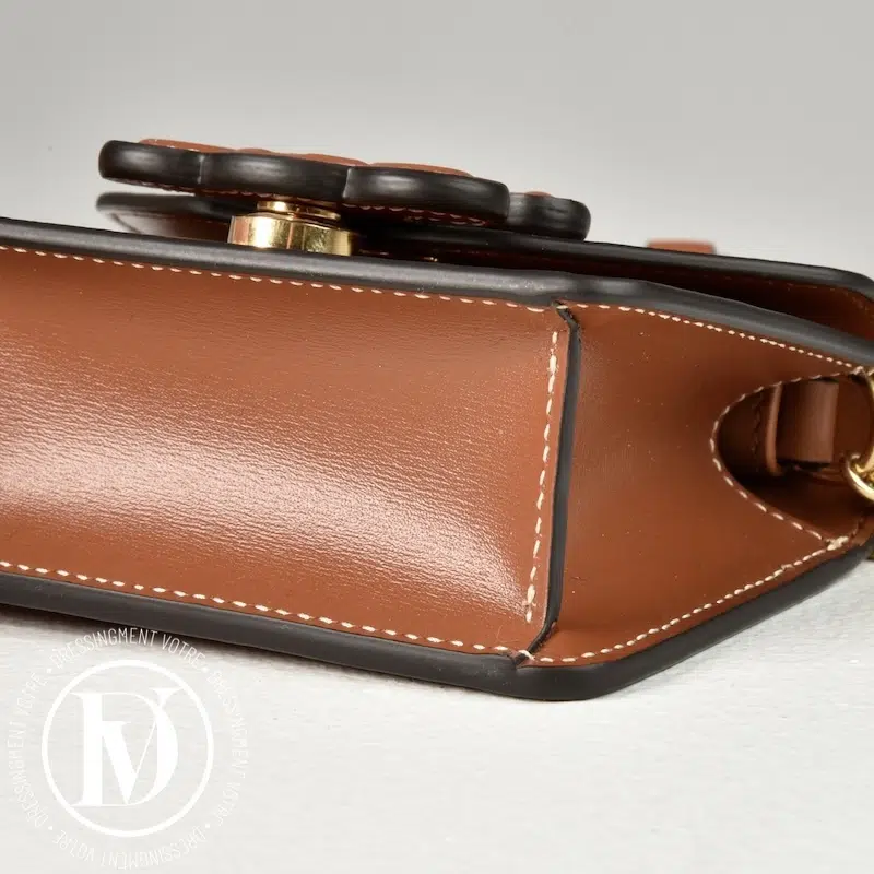 Mini sac Triomphe en cuir tan - Céline Mini sac Triomphe en cuir tan - Céline – Image 7