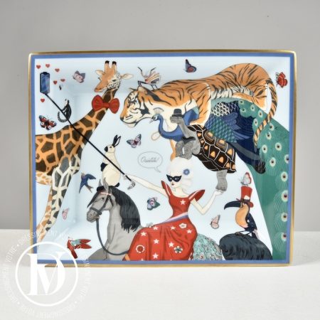 Vide-poche en porcelaine "Hermès Story" - Hermès Dressingment Votre