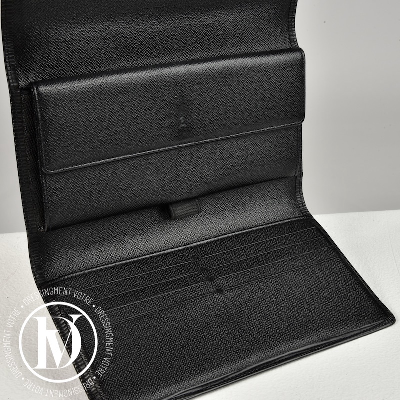 Portefeuille en cuir épi noir - Louis Vuitton Portefeuille en cuir épi noir - Louis Vuitton – Image 5