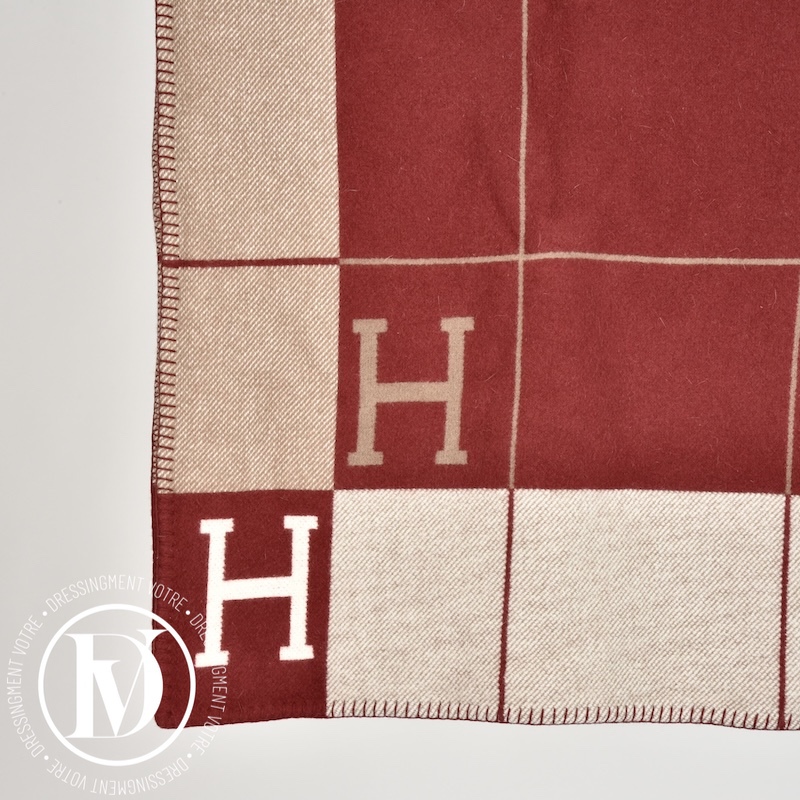Jeté de canapé / Plaid Avalon III - Hermès Jeté de canapé / Plaid Avalon III - Hermès – Image 2
