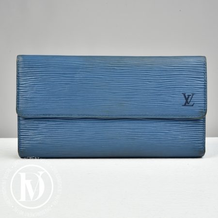 Portefeuille en cuir épi bleu - Louis Vuitton Dressingment Votre