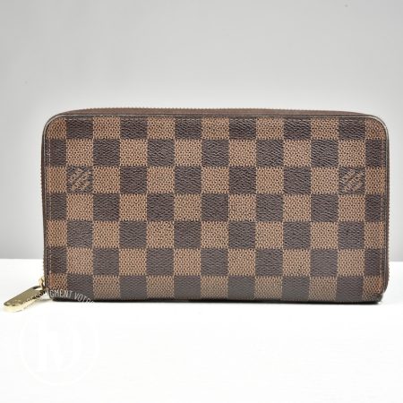 Portefeuille grand Zippy toile damier ébène - Louis Vuitton Dressingment Votre