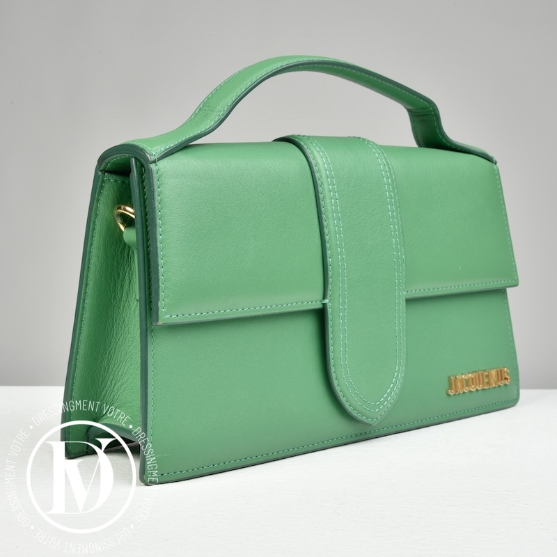 Sac Le Grand Bambino en cuir vert - Jacquemus Sac Le Grand Bambino en cuir vert - Jacquemus – Image 2