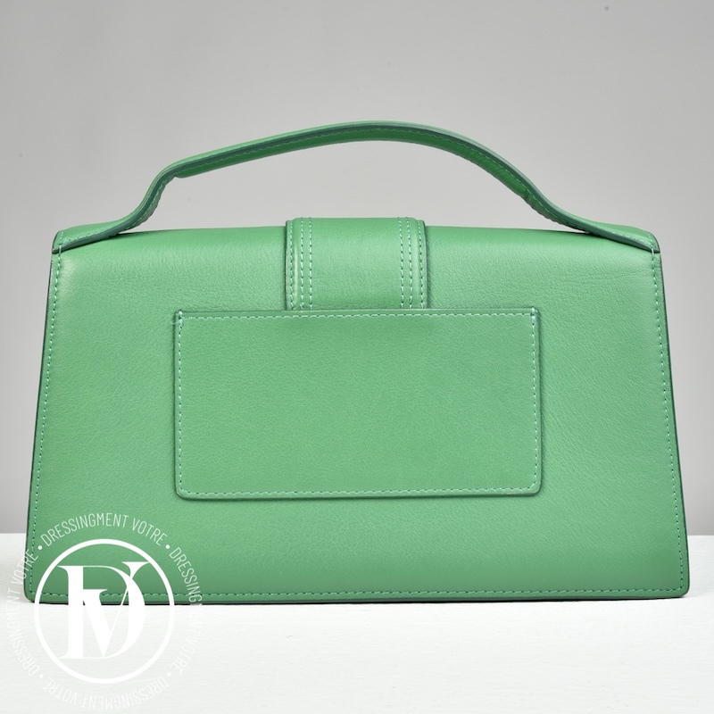 Sac Le Grand Bambino en cuir vert - Jacquemus Sac Le Grand Bambino en cuir vert - Jacquemus – Image 3