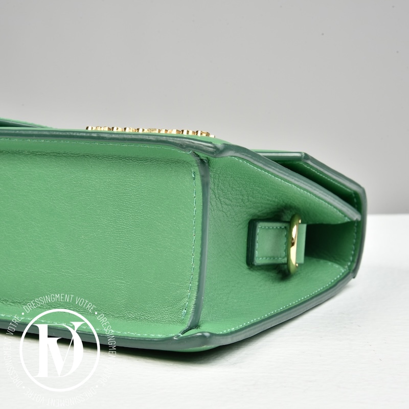 Sac Le Grand Bambino en cuir vert - Jacquemus Sac Le Grand Bambino en cuir vert - Jacquemus – Image 6