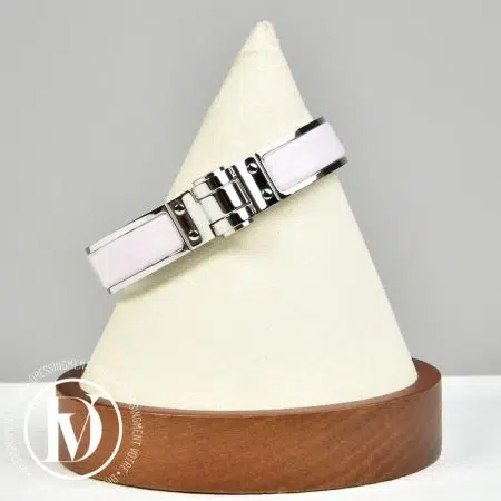 Bracelet Charnière rose dragée - Hermès