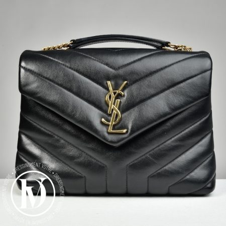 Loulou Small en cuir noir - Saint Laurent Dressingment Votre