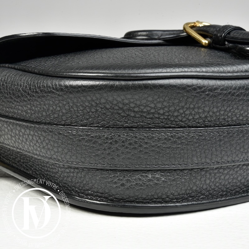Sac Bobby médium en cuir grainé noir - Dior Sac Bobby médium en cuir grainé noir - Dior – Image 7