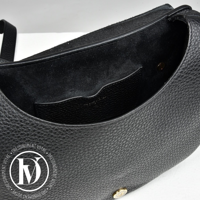 Sac Bobby médium en cuir grainé noir - Dior Sac Bobby médium en cuir grainé noir - Dior – Image 9