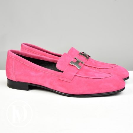Mocassins Paris rose fuchsia p.37 - Hermès Dressingment Votre
