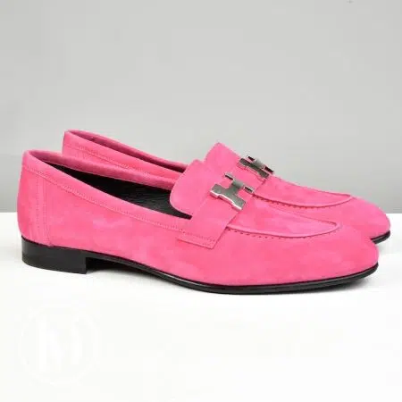 Mocassins Paris rose fuchsia p.37 - Hermès